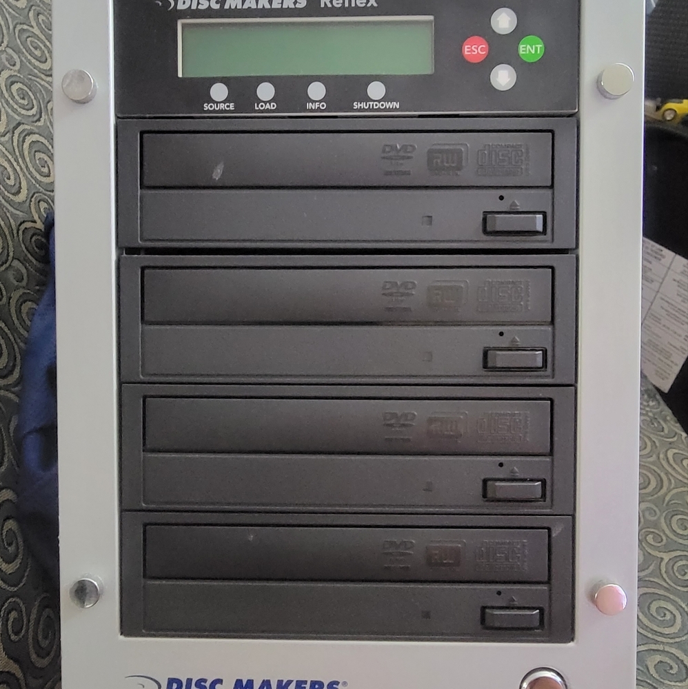 DVD/CD 3 disc maker